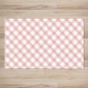 Alfombra Vinílica Sueños de Cigüeña Vichy Rose SDC-RUG-01