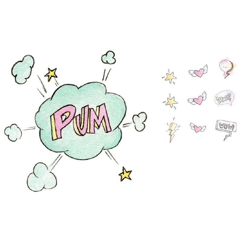 Vinilo Sueños de Cigüeña Teen Pum SDC-TEEN-03