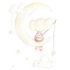 Vinilo Sueños de Cigüeña Decorata Pescando en la Luna SDC-SD-20-002