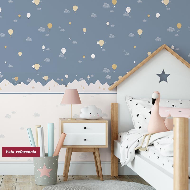 Papel Decorativo Infantil Noa de ICH 7006-1