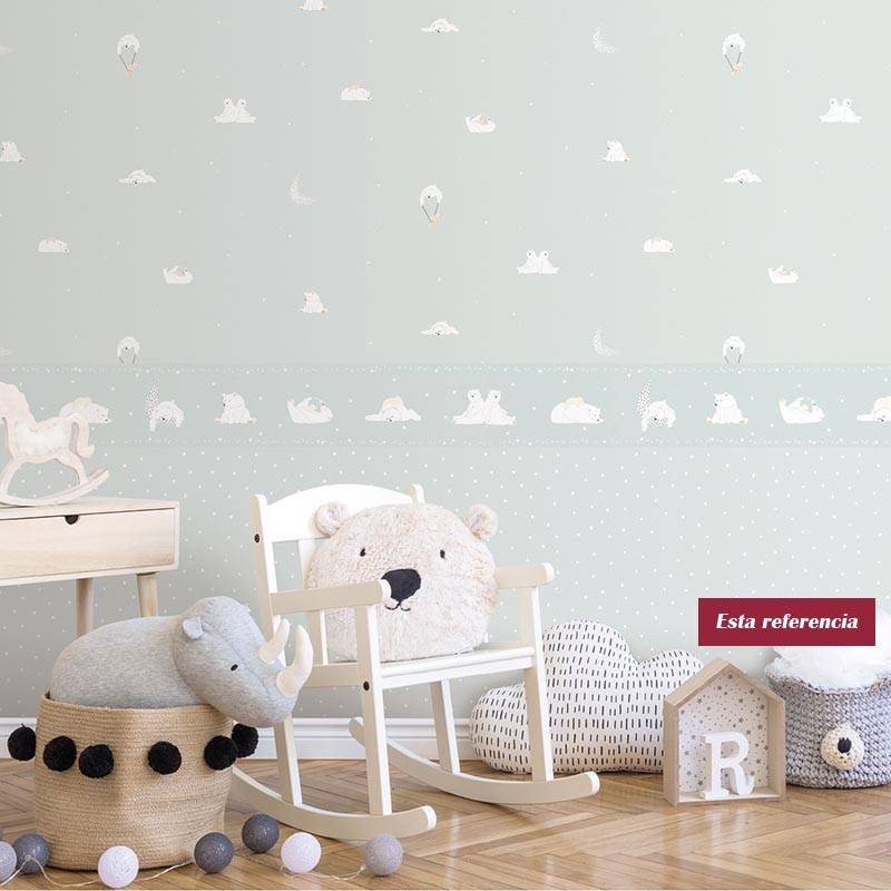Papel Decorativo Infantil Noa de ICH 7007-1