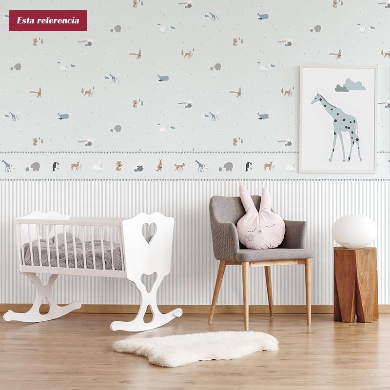 Papel Decorativo Infantil Noa de ICH 7004-1