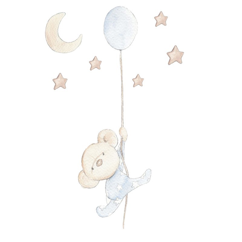 Vinilo Sueños de Cigüeña Stories Balloon Boy SDC-VIN-BEAR-003