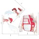 Vinilo Sueños de Cigüeña Colorín Colorado Bomberos SDC-VIN-OTW-006