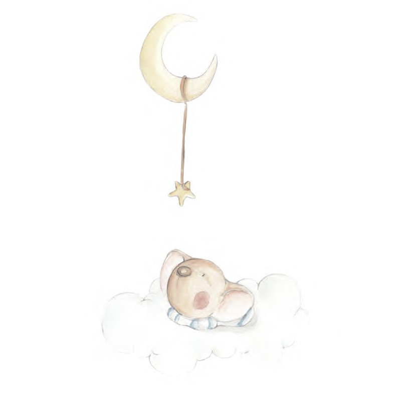 Vinilo Sueños de Cigüeña Había una vez Dulces Sueños Niño SDC-VIN-HV-003