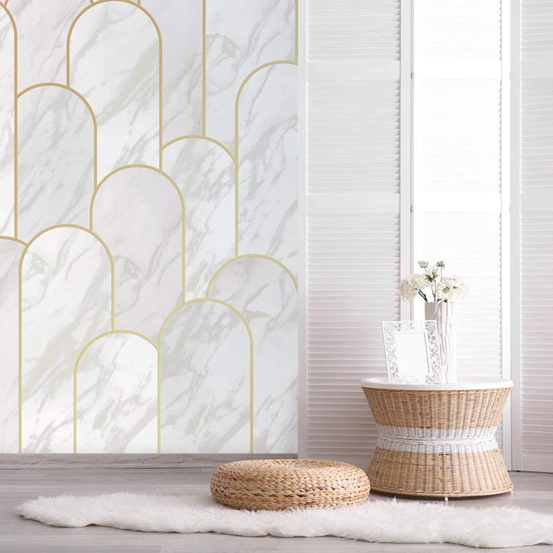Panorama Deco Marble V136-1 Papel pintado ICH