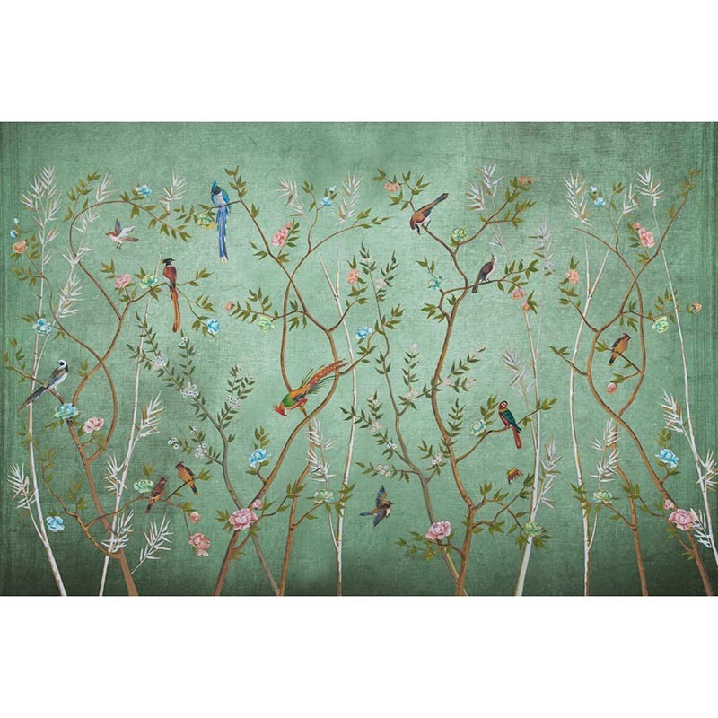 Panorama Birds Garden V120-2 Papel pintado ICH