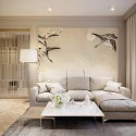 Panorama Oriental Ducks V103-1 Papel pintado ICH