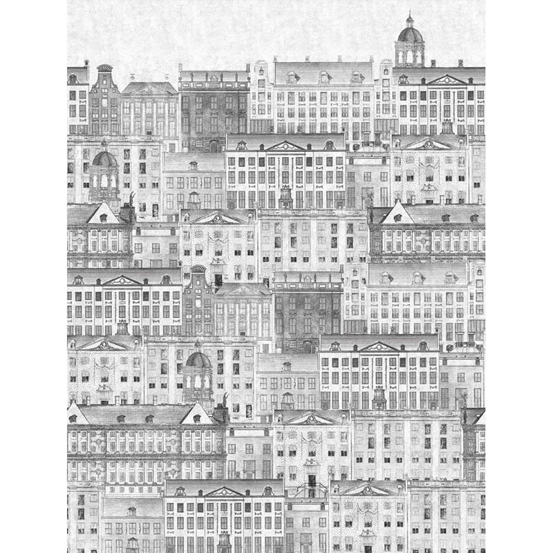 Panorama Old Town V133-3 Papel pintado ICH