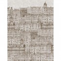 Panorama Old Town V133-1 Papel pintado ICH