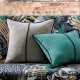 Funda Cojín Maison Casamance Linen Emeraude CO40308