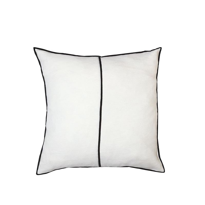 Funda Cojín Maison Casamance Linen Blanc Petale CO40301