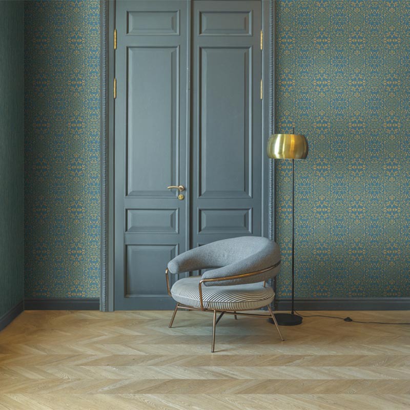 Papel pintado Sirpi Italian Classic Triangoli d'Oro 25220