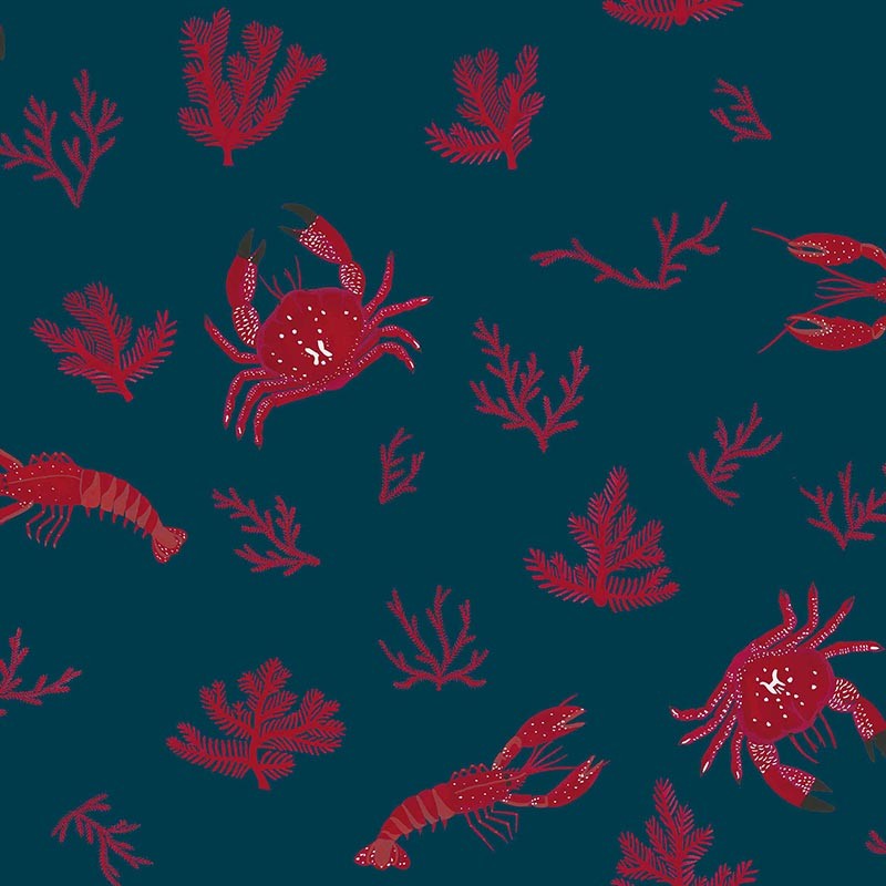Papel Pintado Coordonné Anima Crustáceos 5900042