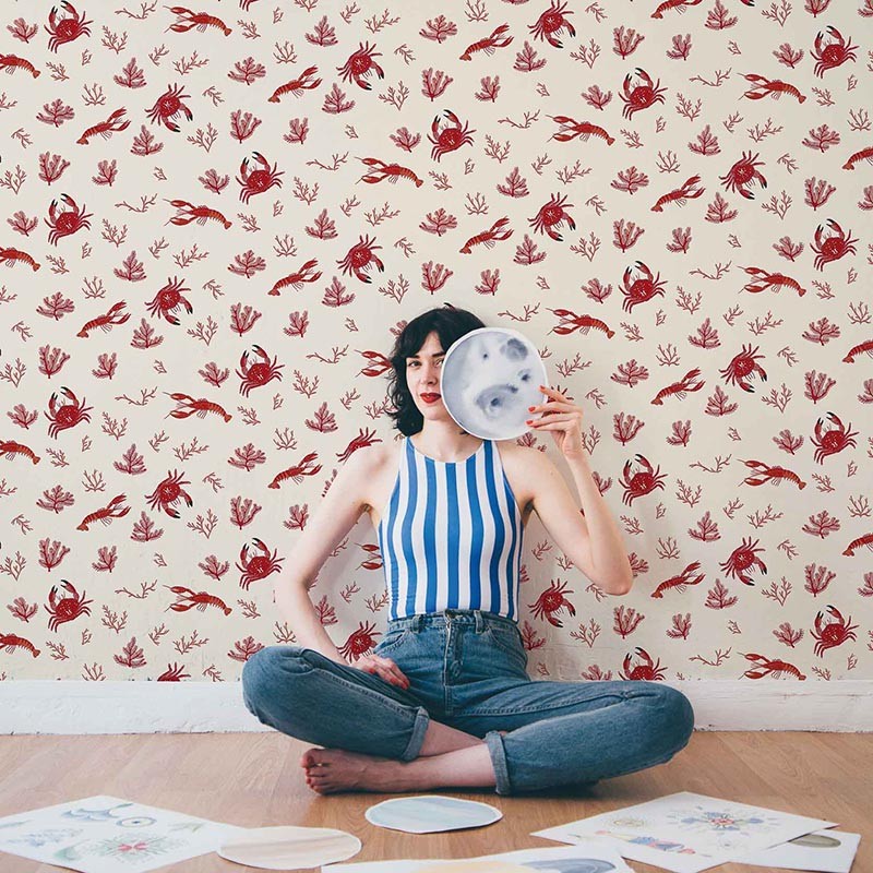 Papel Pintado Coordonné Anima Crustáceos 5900040
