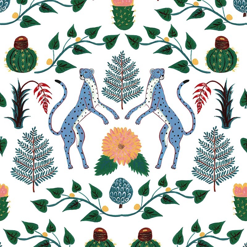 Papel Pintado Coordonné Anima Cheetahs Amarillo 5900043