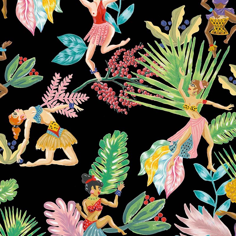 Papel Pintado Coordonné Calypso dancers 5900074
