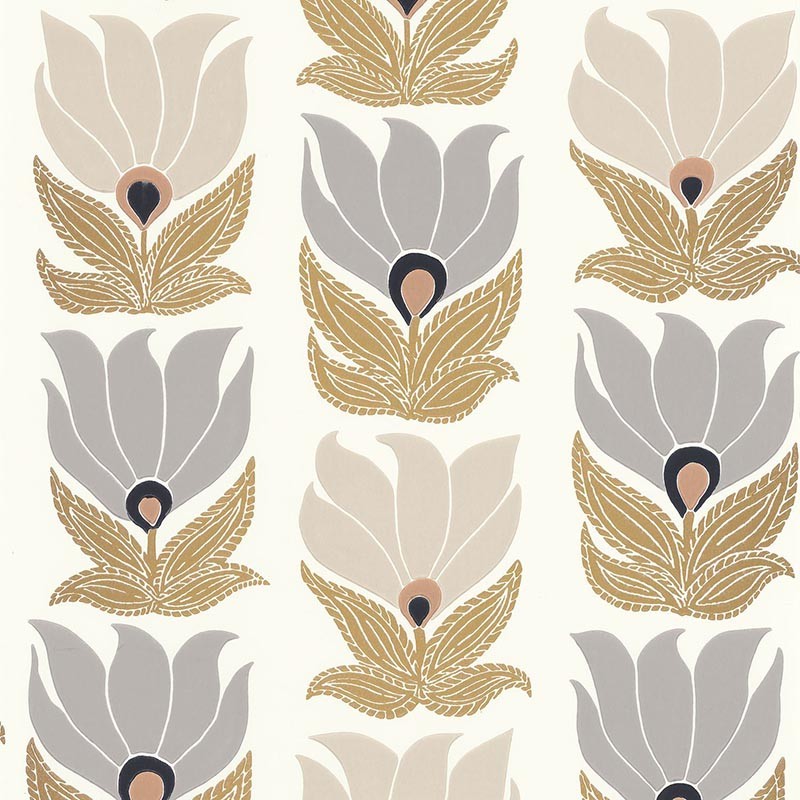 Papel pintado de Casamance Square Jasmin Dauphine 75690610