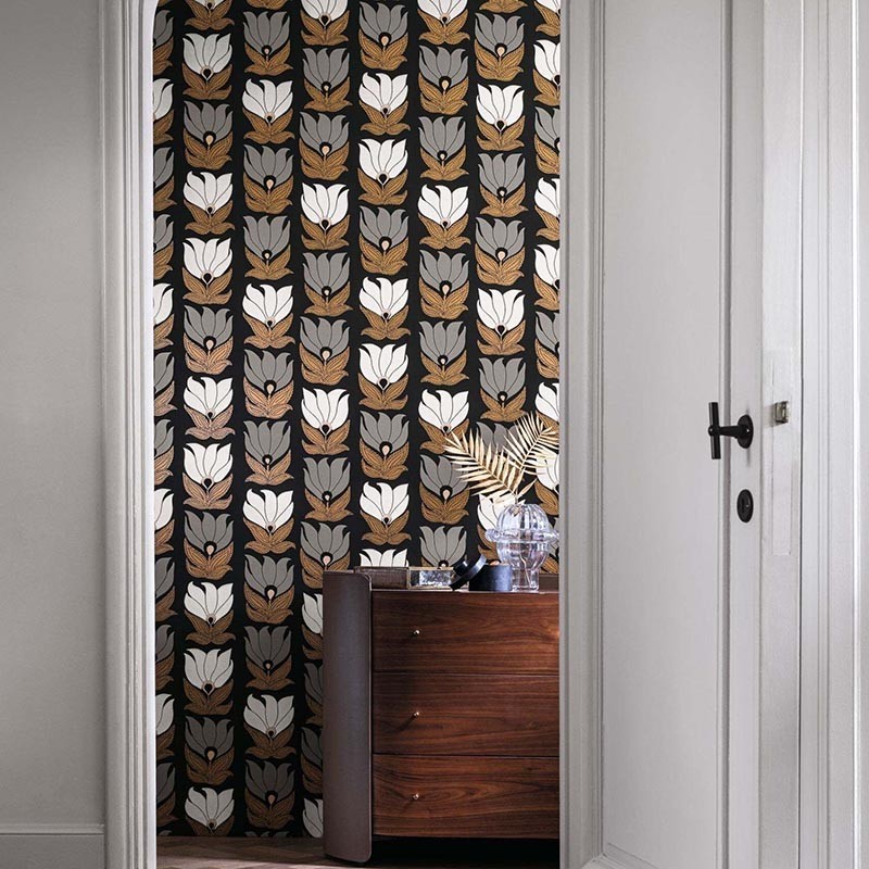Papel pintado de Casamance Square Jasmin Dauphine 75691120