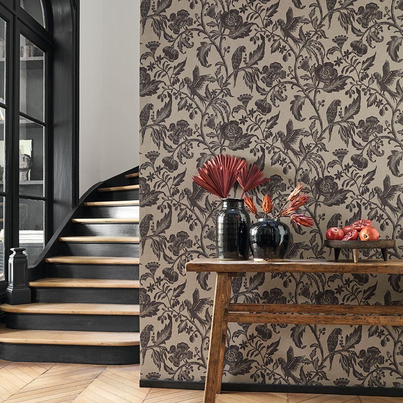 Papel pintado Casadeco Bali Etourneau BALI88169700