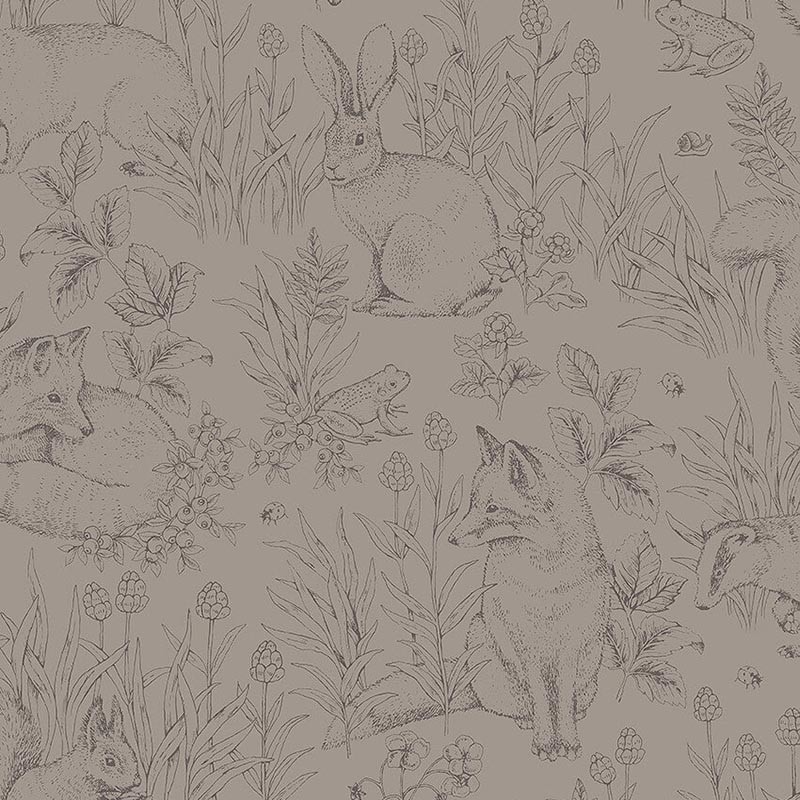 Papel pintado infantil Boras Tapeter Newbie Forest Friends 7487