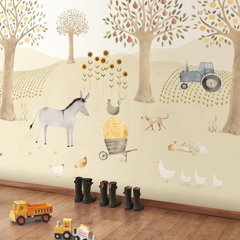 Mural Casadeco Once Upon a Time The Farm Adventures OUAT88347105