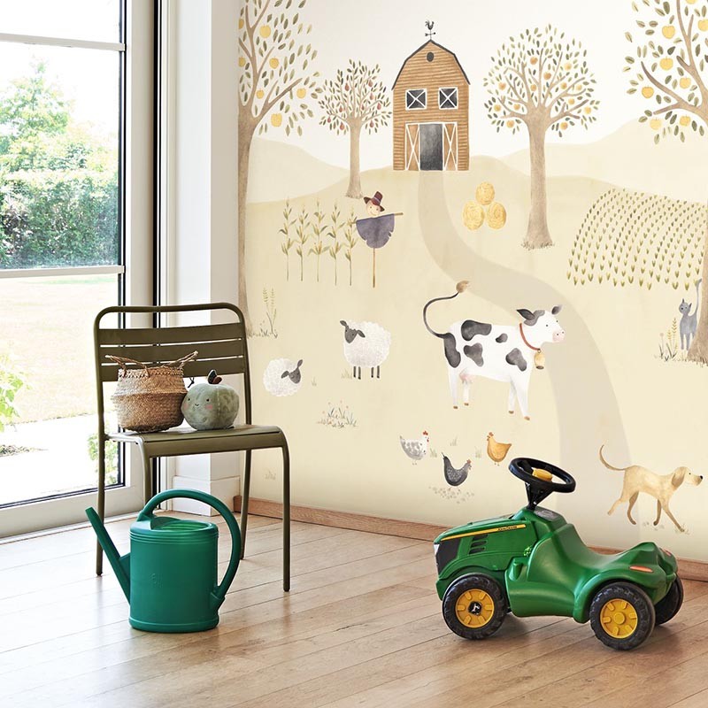 Mural Casadeco Once Upon a Time The Farm Adventures OUAT88337005