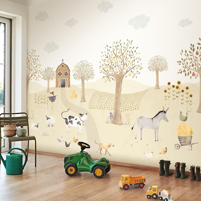 Mural Casadeco Once Upon a Time The Farm Adventures Full OUAT88567710