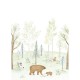 Mural Casadeco Once Upon a Time Enchanted Forest with Bear OUAT88227305