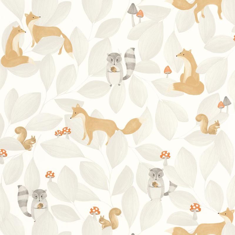 Papel Pintado Casadeco Once Upon a Time Woodland Friends OUAT88279807