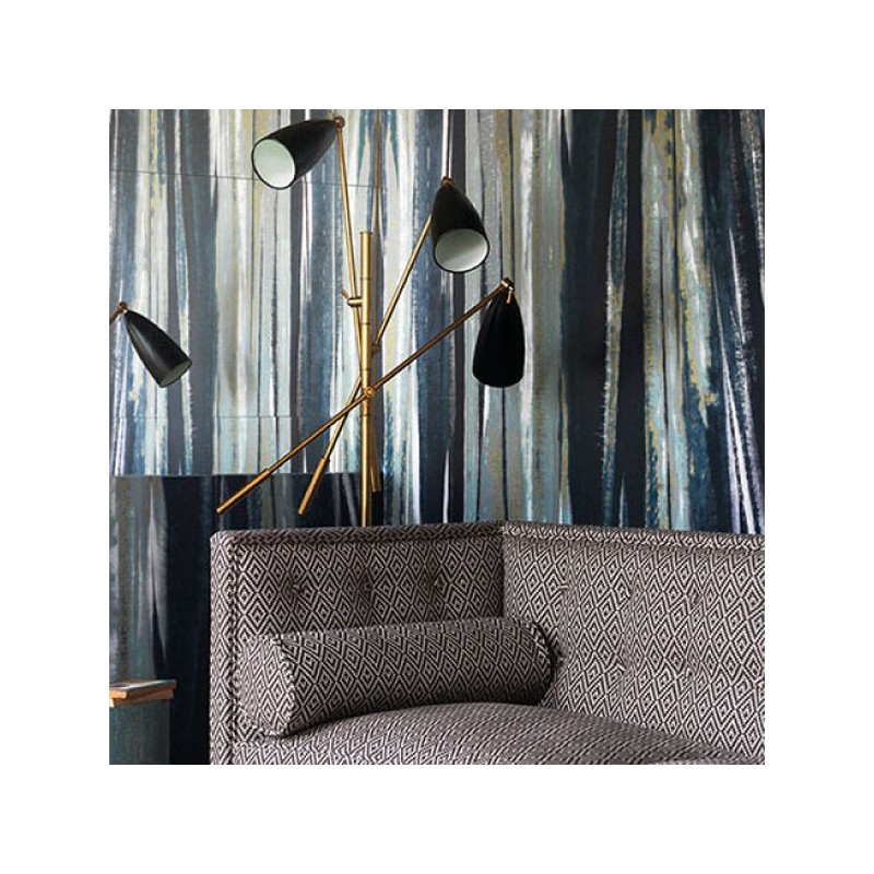 Mural Black Edition Astratto Viridis W386-03 A