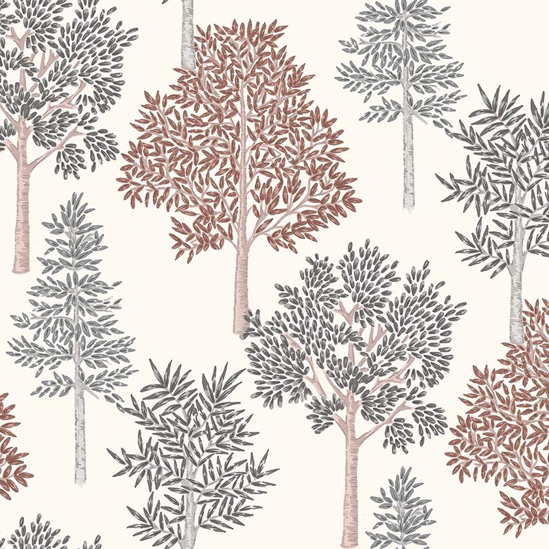 Papel pintado Coordonné Olivar Arboleda Terracota A00515