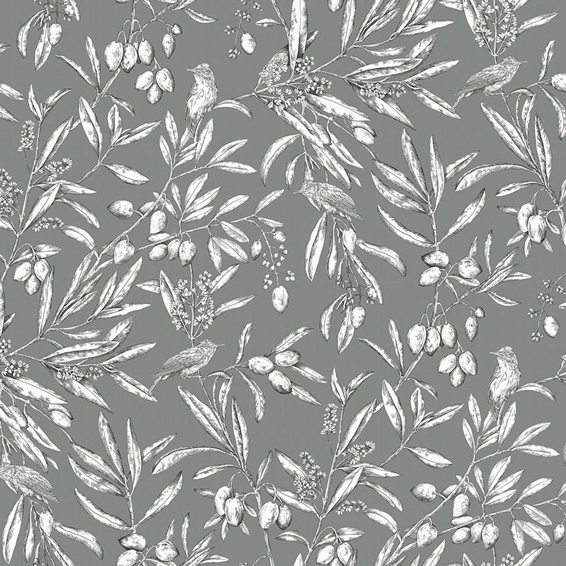 Papel pintado Coordonné Olivar Aceituna Celadón A00501
