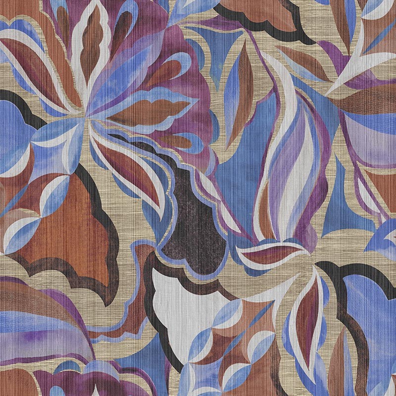 Revestimiento mural textil Arte Tangram Myriad 24102