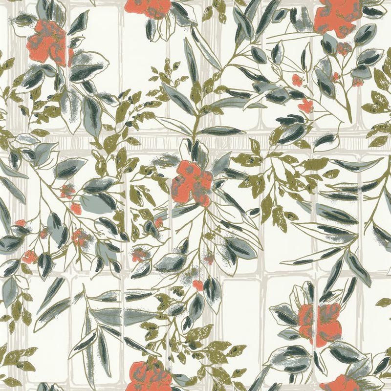 Papel pintado Casadeco Jardins  Suspendus Camelia JDSP85233115