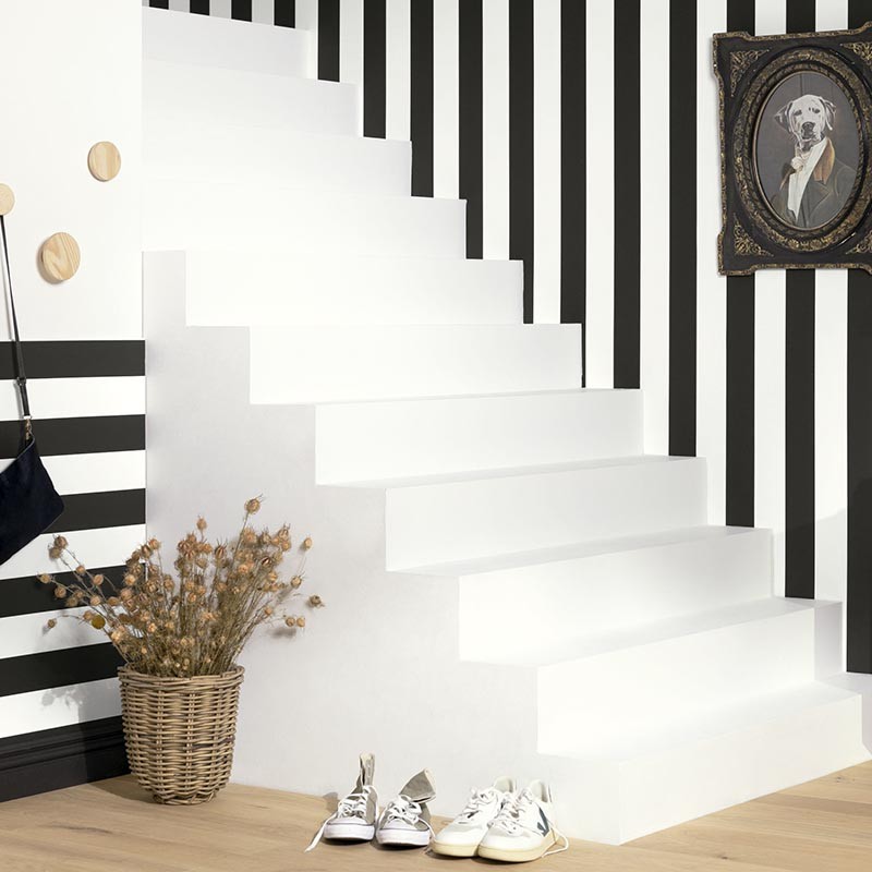 Papel pintado Caselio Basics Wide Lines BAI104029290