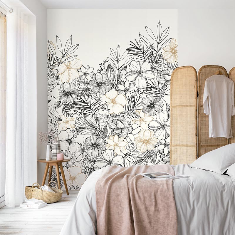 Mural Caselio Moonlight II Flores MLGT104160956