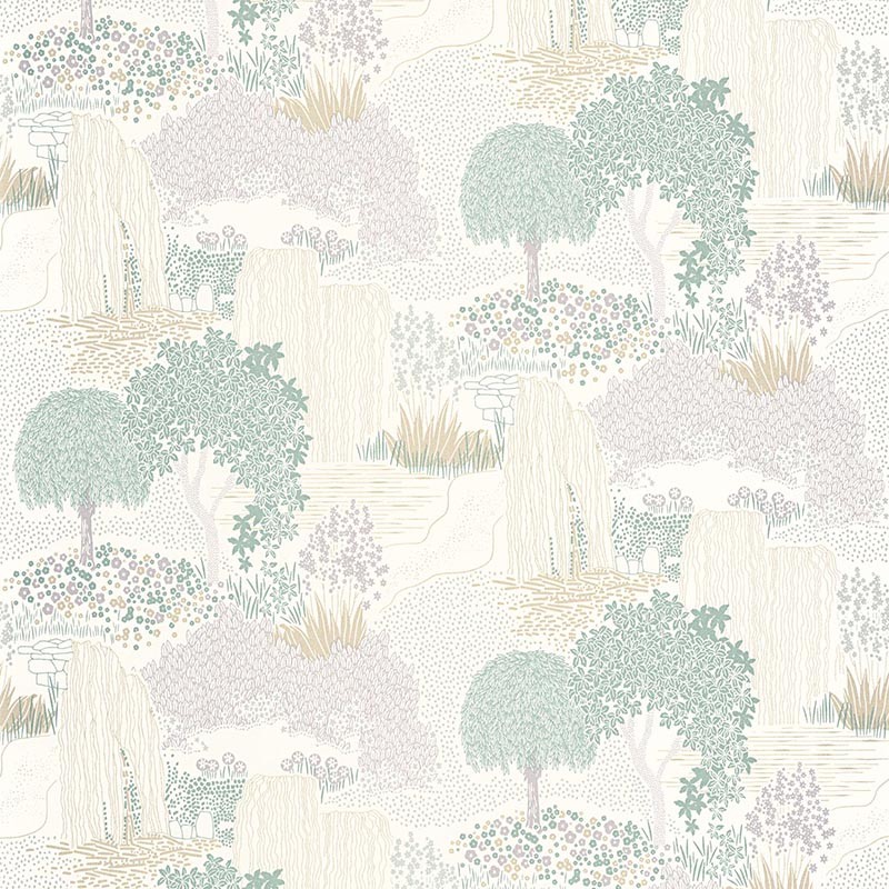 Papel  pintado Casadeco Kyoto Niwa KYTO88727241