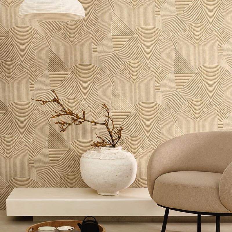 Papel  pintado Casadeco Kyoto Jardin des Pierres KYTO88751850