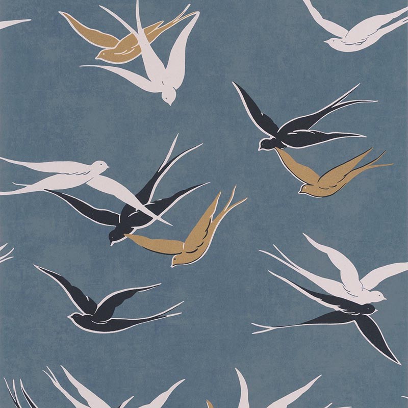 Papel pintado Casadeco Twenties Swallow TWNT88636464