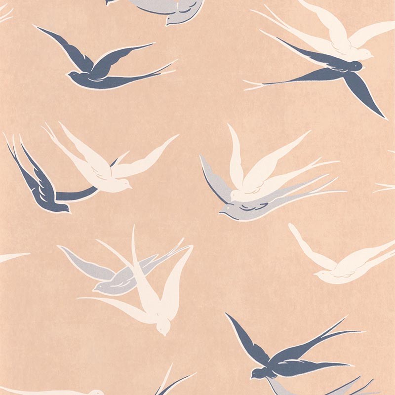 Papel pintado Casadeco Twenties Swallow TWNT88634101