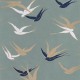 Papel pintado Casadeco Twenties Swallow TWNT88637353