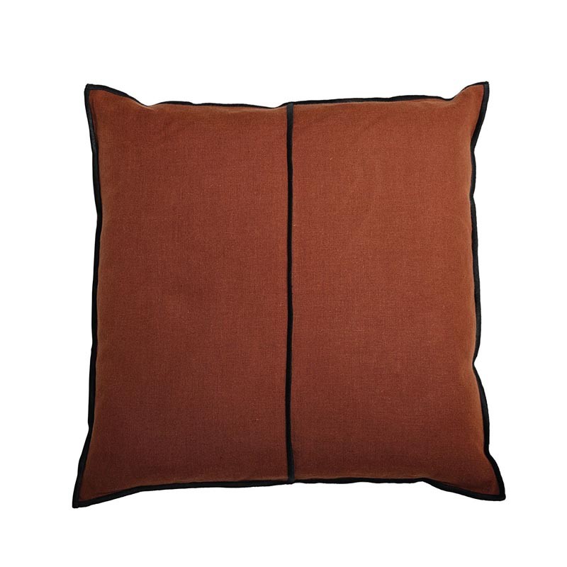 Funda Cojín CO40333 Linen Rouille Maison Casamance