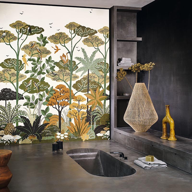 Mural decorativo Casamance Golfe du Bengale Kandy 75983262
