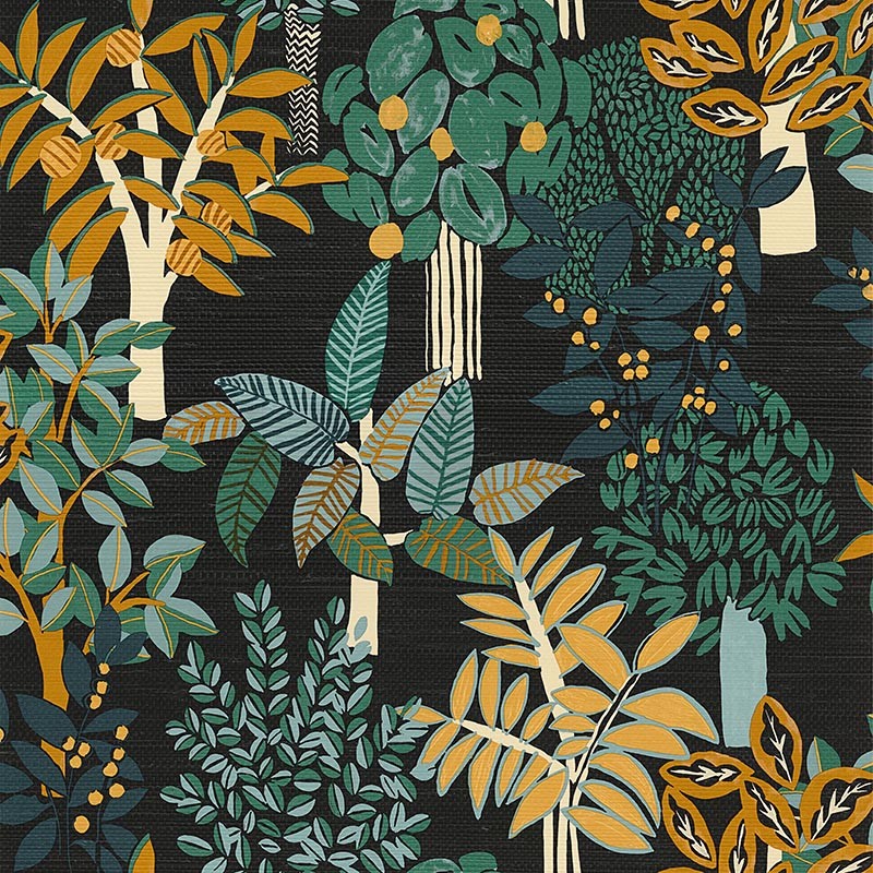 Papel pintado Casamance Golfe du Bengale Peradeniya 75940508