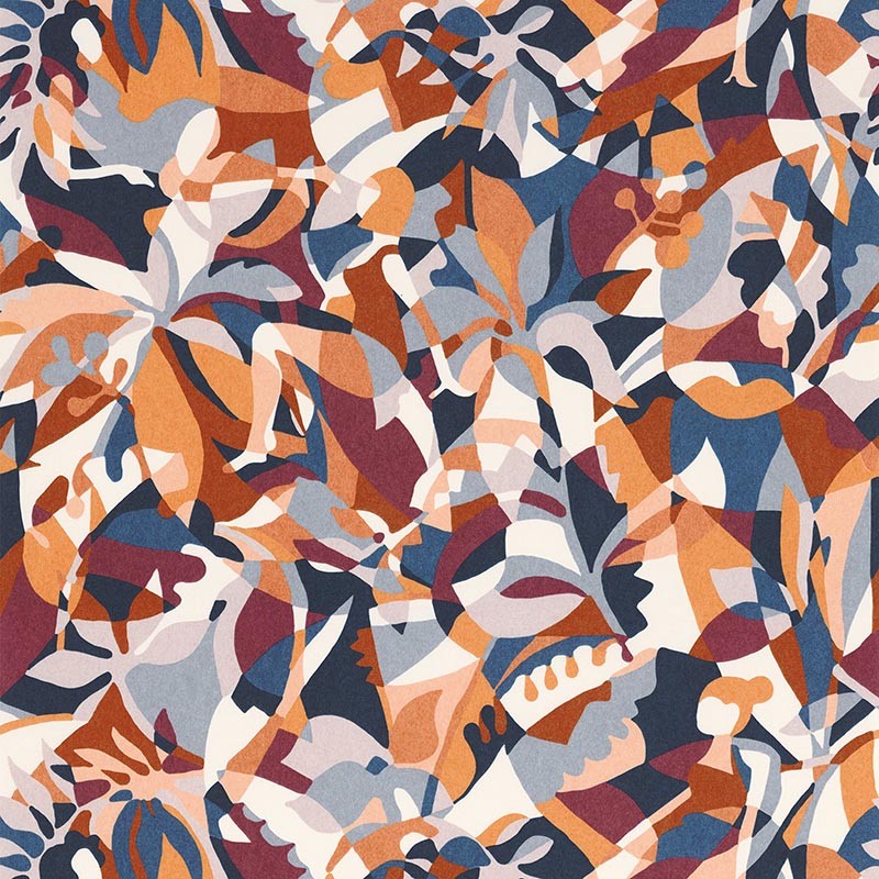Papel pintado Casamance L'Île aux Oiseaux Plongeon 75881018
