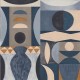 Papel pintado Casamance Mouvements Auguste 76032752