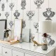Papel pintado Ybarra & Serret Petra Ánforas Onix YSP0322