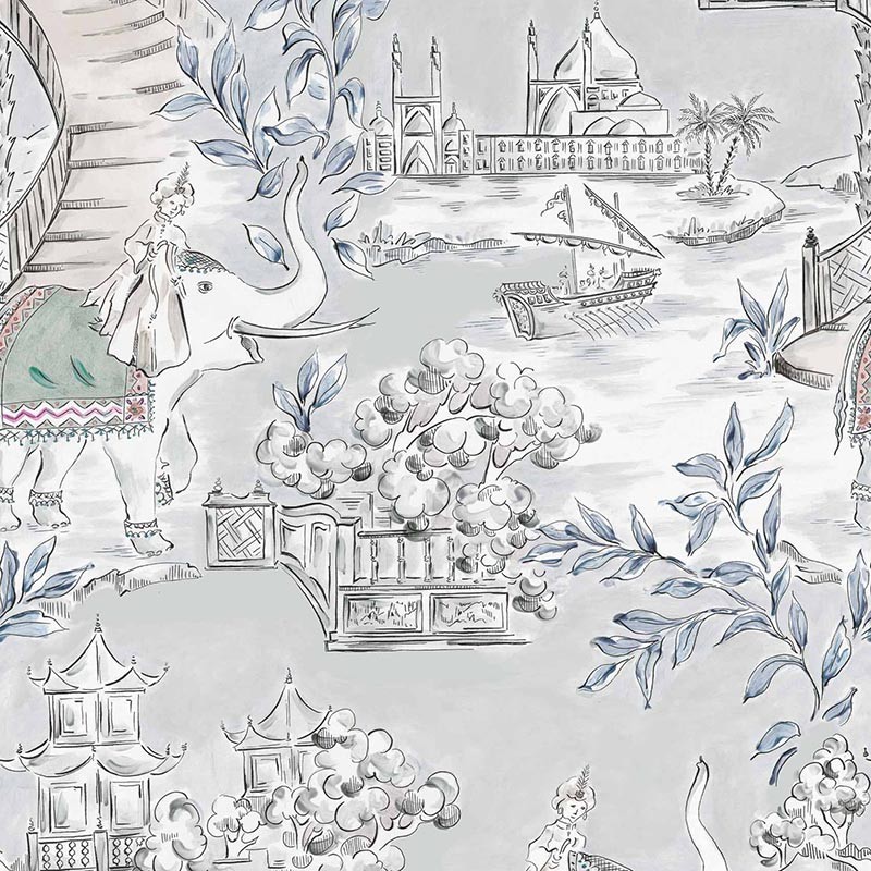 Papel pintado Ybarra & Serret Petra Nabateo Cristal YSP0300