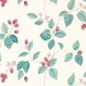 Arboretum Rubus Raspberry 217228 Sanderson Papel pintado